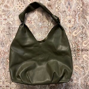 Elizabeth and James Olive Hobo Shoulder Bag
